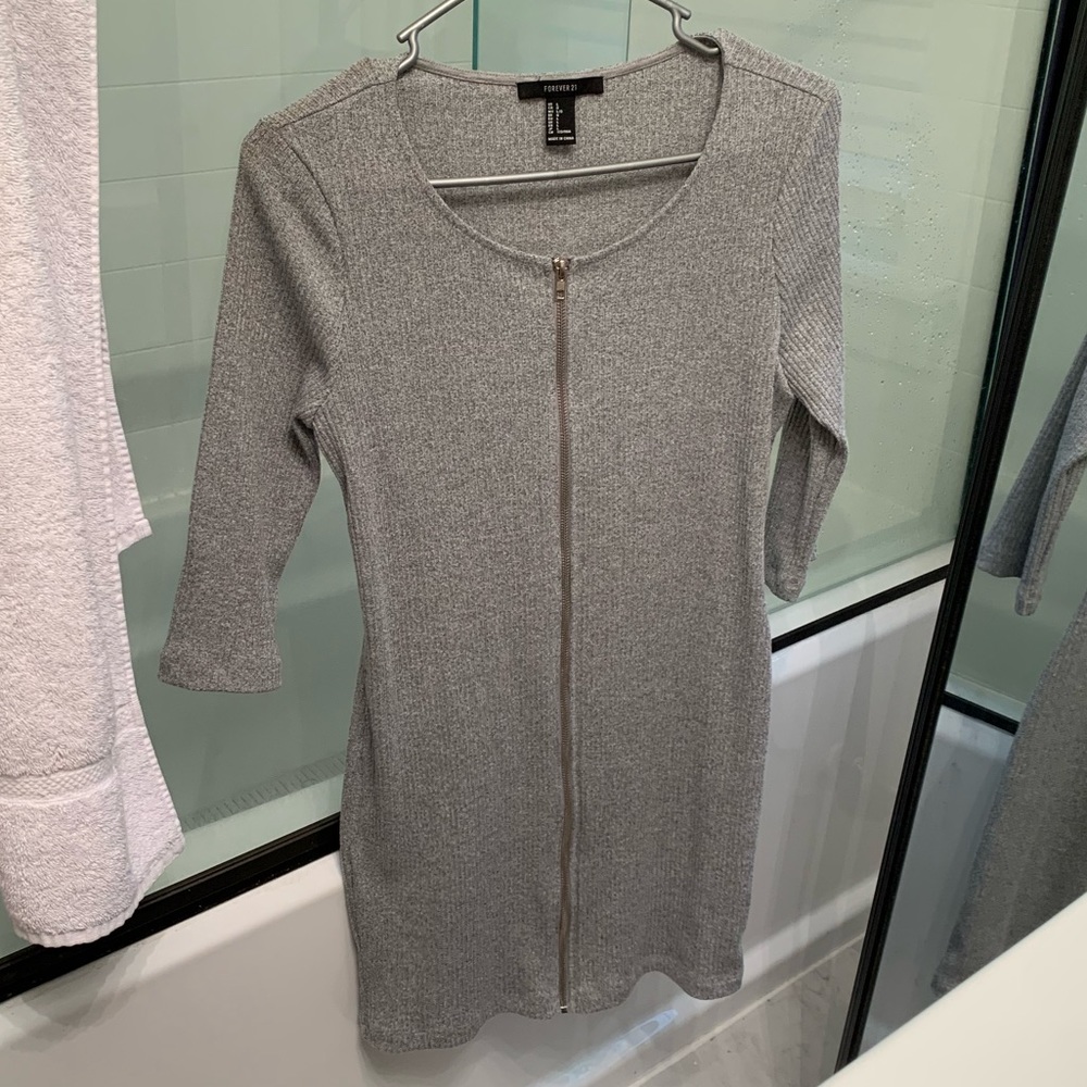 Forever21 Zipper Dress Size L